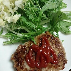 新玉ねぎ♪分厚いふっくらハンバーグの焼き方✧˖°